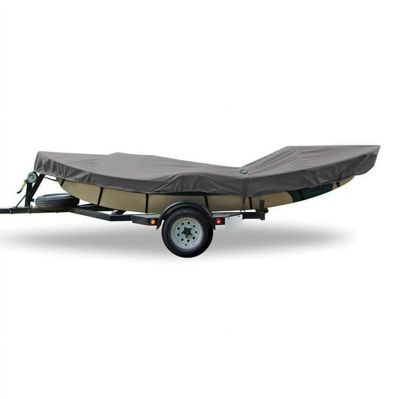 Carver 71018F10 Boat Cover - Gray