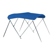 Carver A5469UB-04 6L 3-Bow Round Tube Bimini Top Kit - 54"H, Fits 67"-72" W, Pacific Blue