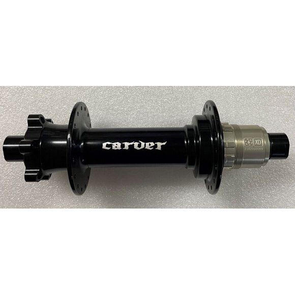 Carver Bikes 12 x 197 Rear Thru Axle Hub 32 Hole 6-Bolt Disc Brake Black XD NEW!