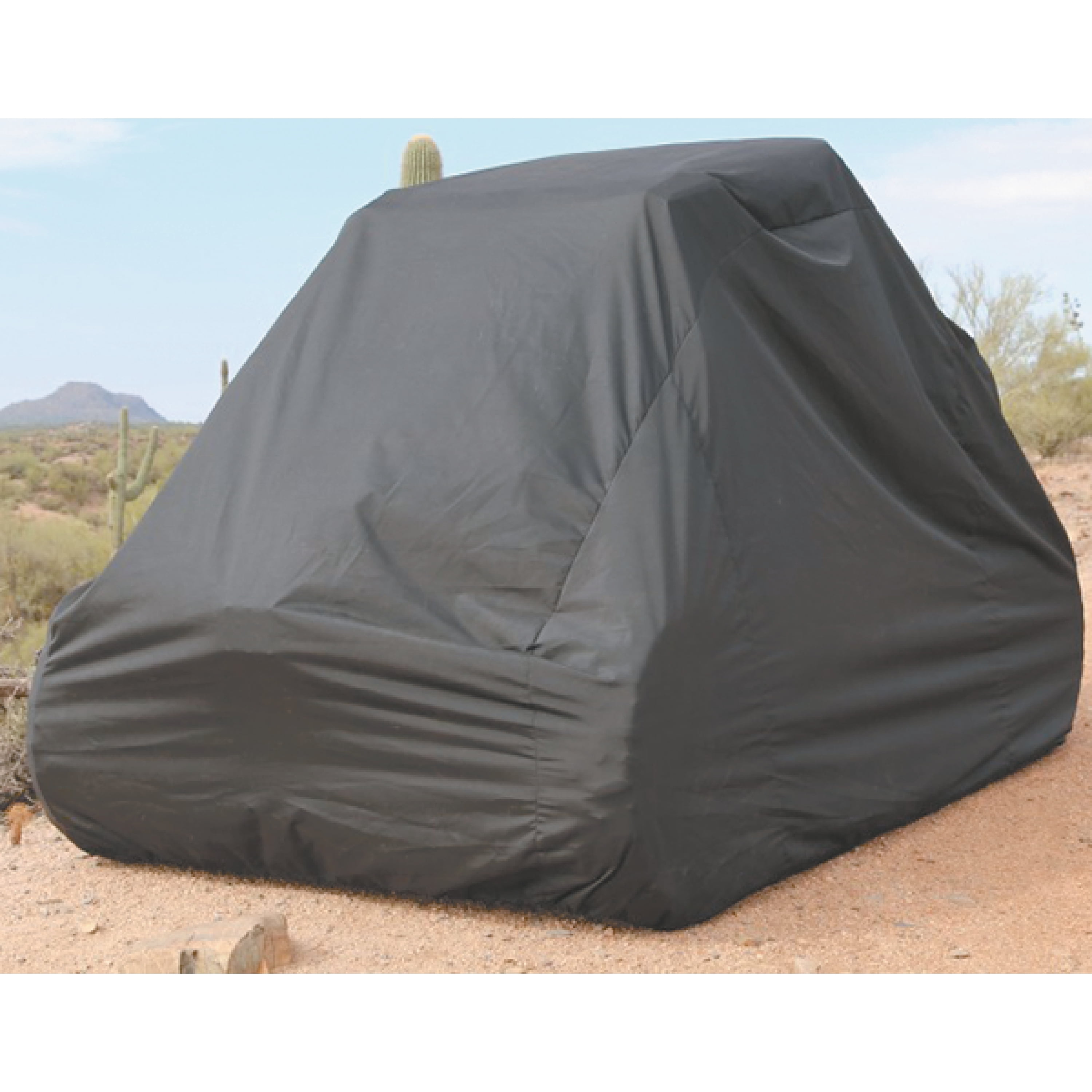 Carver Black Marine Grade Polyester UV Resistant Sport UTV Cover