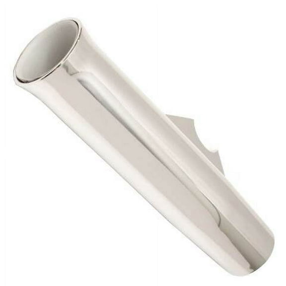 Carver Boat Fishing Rod Holder w/ Insert 6668415 | Stainless Steel 9 3/4 Inch