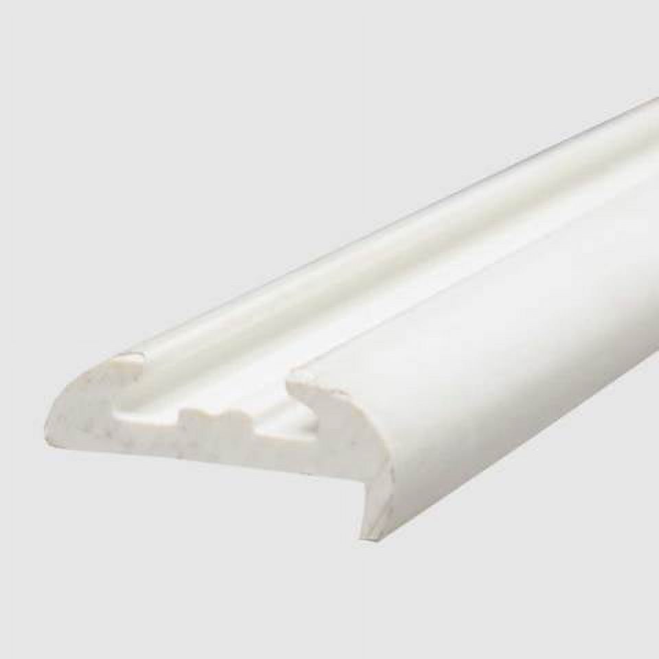 Carver Boat Gunnel Molding 8387702 2 Inch White Precut (20 FT
