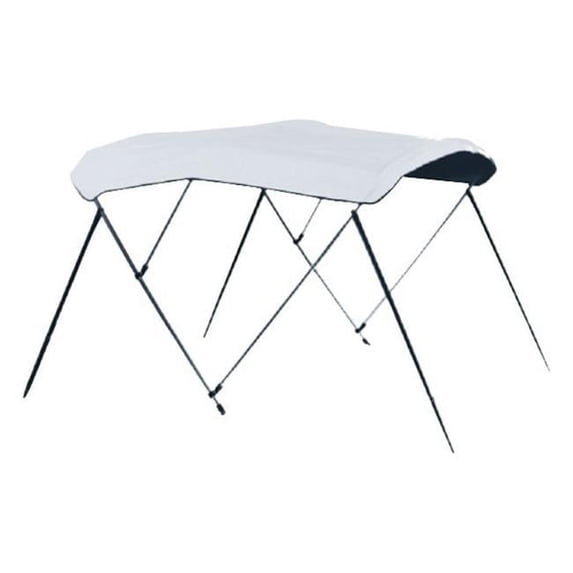 Carver CRV406WV Canvas Top & Boot for 55406, White Vinyl