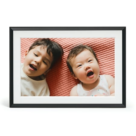 Aura Home - Carver Matted Gravel 10" Digital Wifi Frame - Matted Gravel