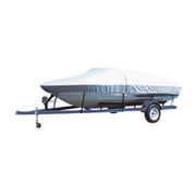 Carver 79011 Trailerable Flex-Fit PRO Universal Boat Cover - 17 to 19 Centerline, 102 Beam