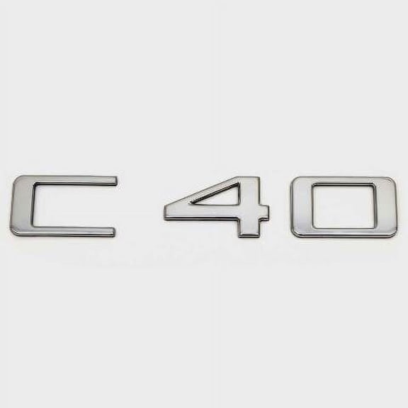 Carver Yachts Boat Raised Emblem Decal 8150650 | C40 Sticker Silver