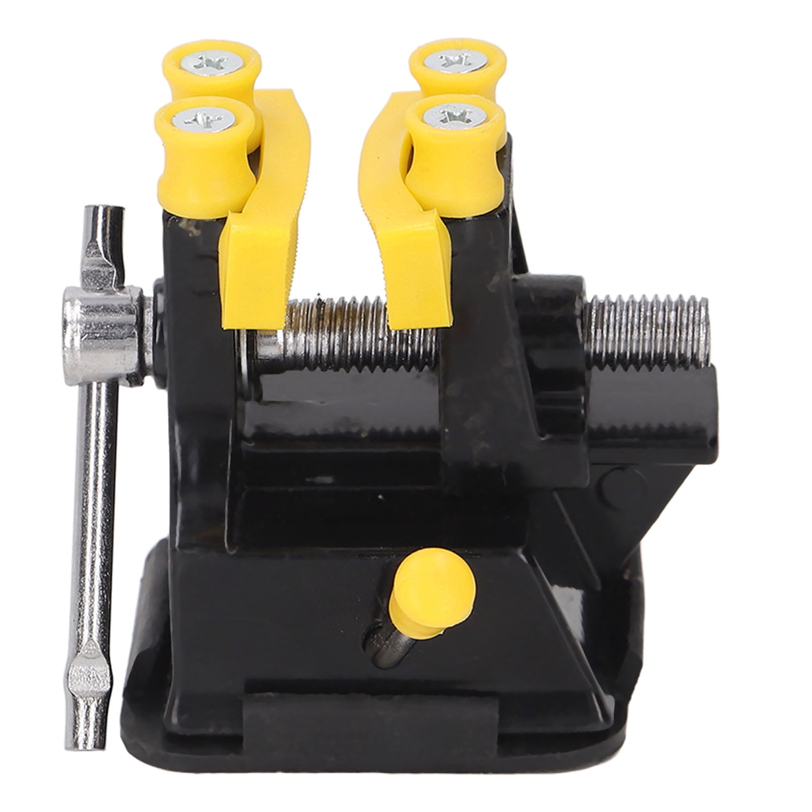 Carving Bench Vise, Hard Wearing Compact Bench Vise Aluminum Alloy Firm Fixation Accurate