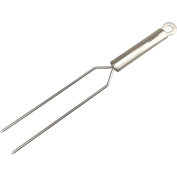 Carving Fork Stainless-Steel Meat Fork 13" BBQ Fork, Long Metal Chef Pro Kitchen Forks for Barbecue, Serving, Cooking, Grilling, Roasting