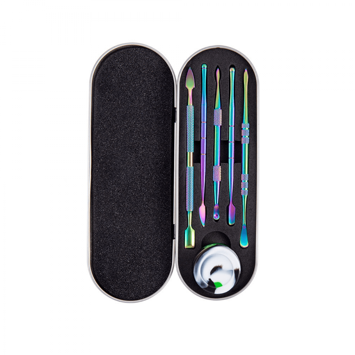 Carving tools for Wax Wood 6 Pcs Rainbow Stainless Steel DoubleSized Sculpting Clay Tools Kits