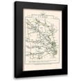 thumbnail image 1 of Cary 11x14 Black Modern Framed Museum Art Print Titled - Surrey County England - Cary 1792, 1 of 5