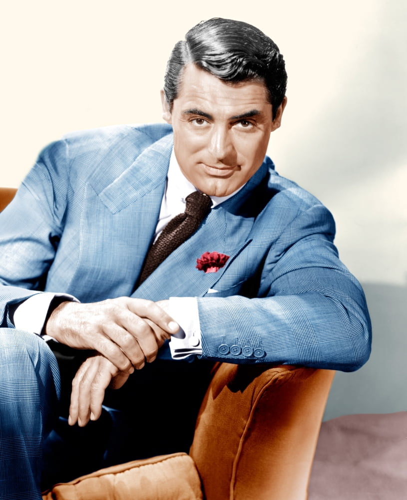 Cary Grant Canvas Art - (16 x 20)