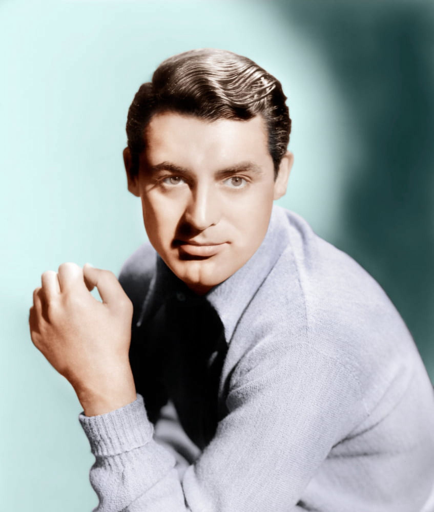 Cary Grant Canvas Art - (16 x 20)