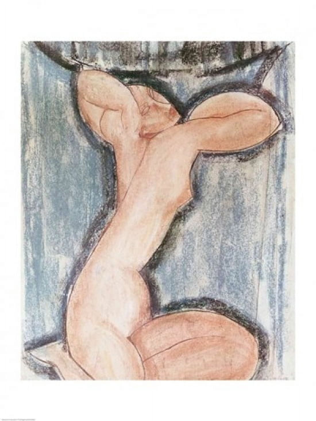 Caryatid Canvas Art - Amedeo Modigliani (24 x 36)