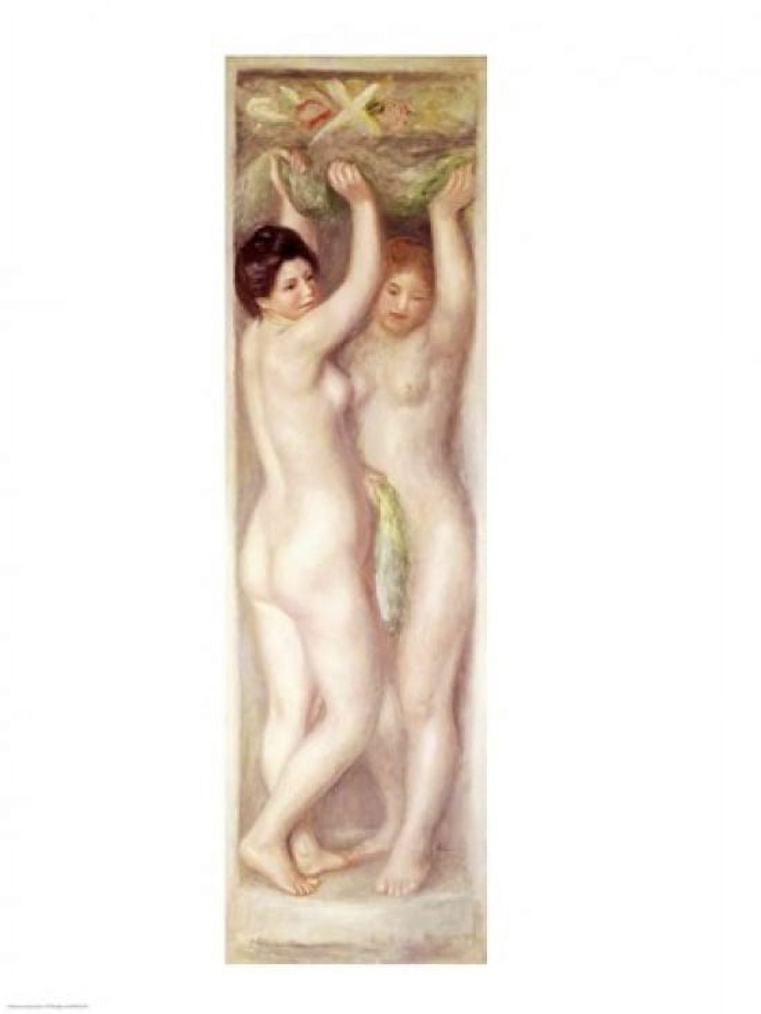 Caryatids Canvas Art - Pierre-Auguste Renoir (24 x 36)