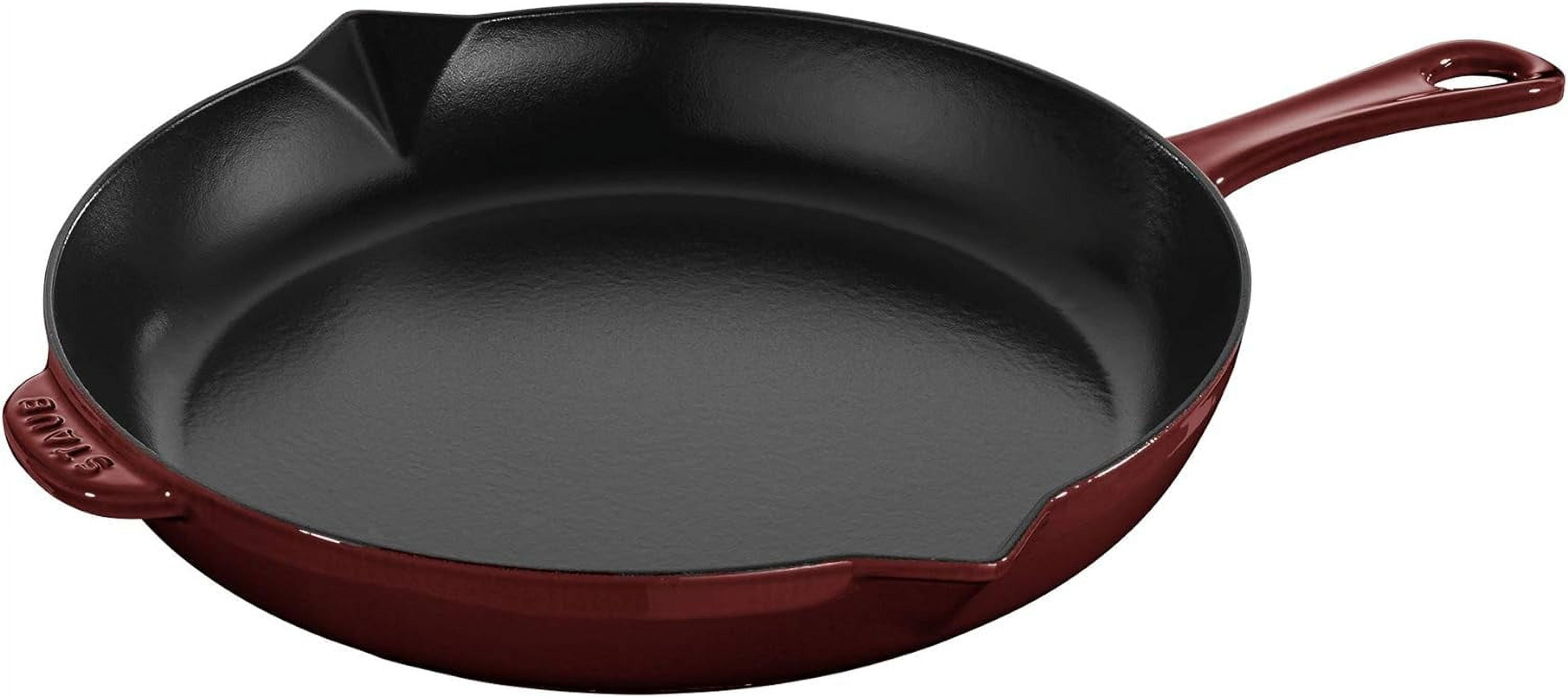 Cas Iron 12inch Fry Pan Grenadine, Made in France