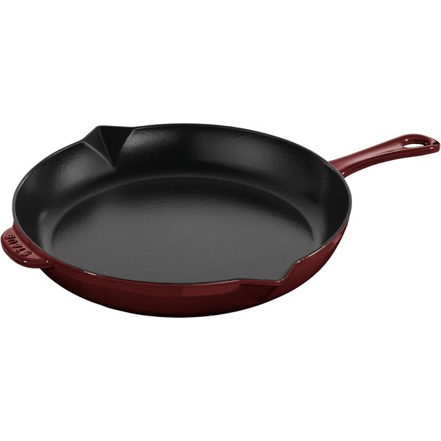 Cas Iron 12inch Fry Pan Grenadine, Made in France
