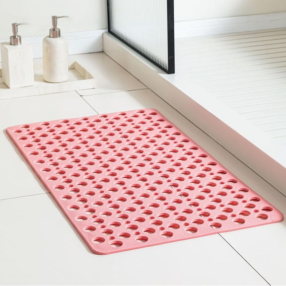 Casa and Beyond Shower Mat, Bath Mat for Tub Non Slip, Secure Shower Mats Easy to Clean, Showers Mat with Suction Cup, Washable Non-Slip Bathtub Mats for Inside Showers