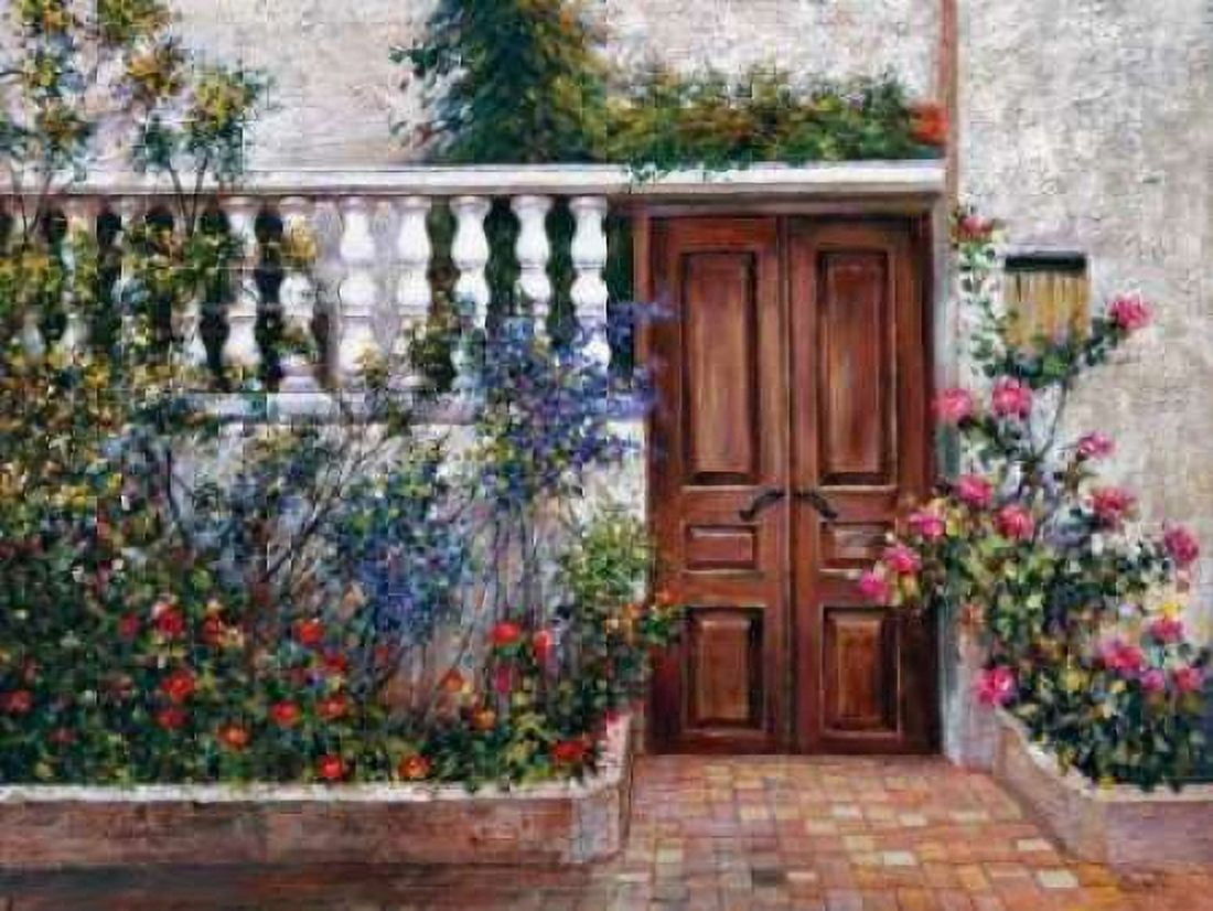 Casa Blanca Canvas Art - Roger Duvall (18 x 24)