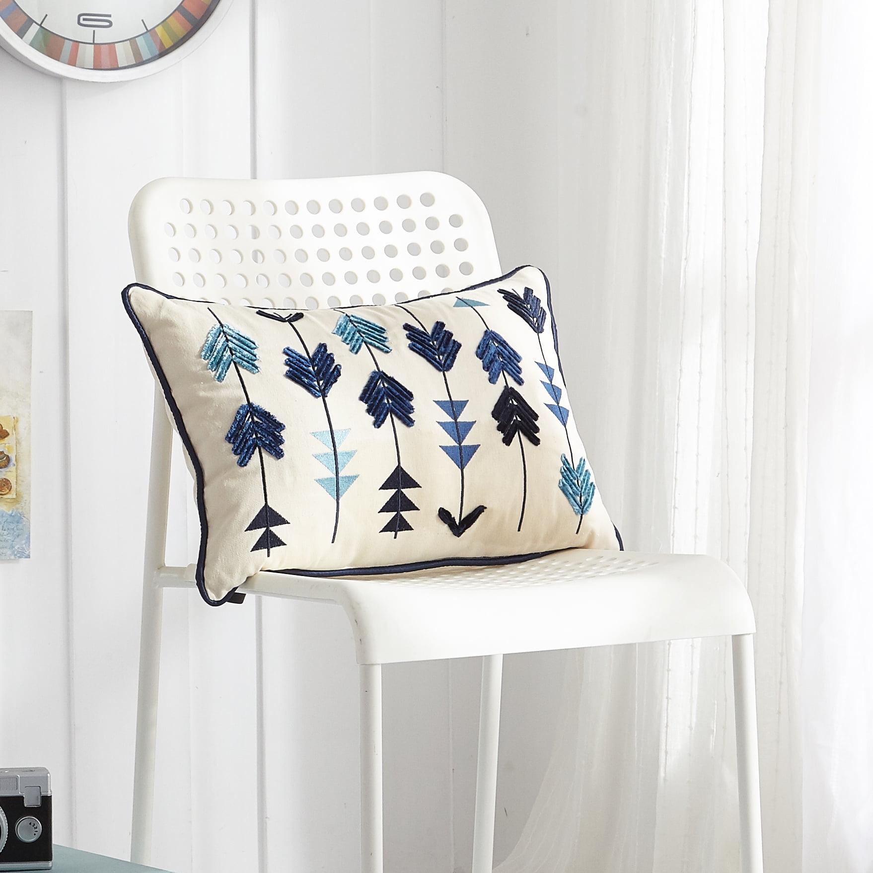 Casa Classic 12" x 18" Oblong Decorative Pillow, Multiple Colors