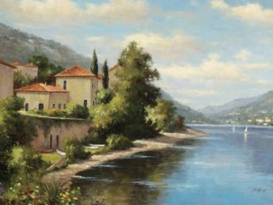 Casa De Lago Canvas Art - Andino (18 x 24)