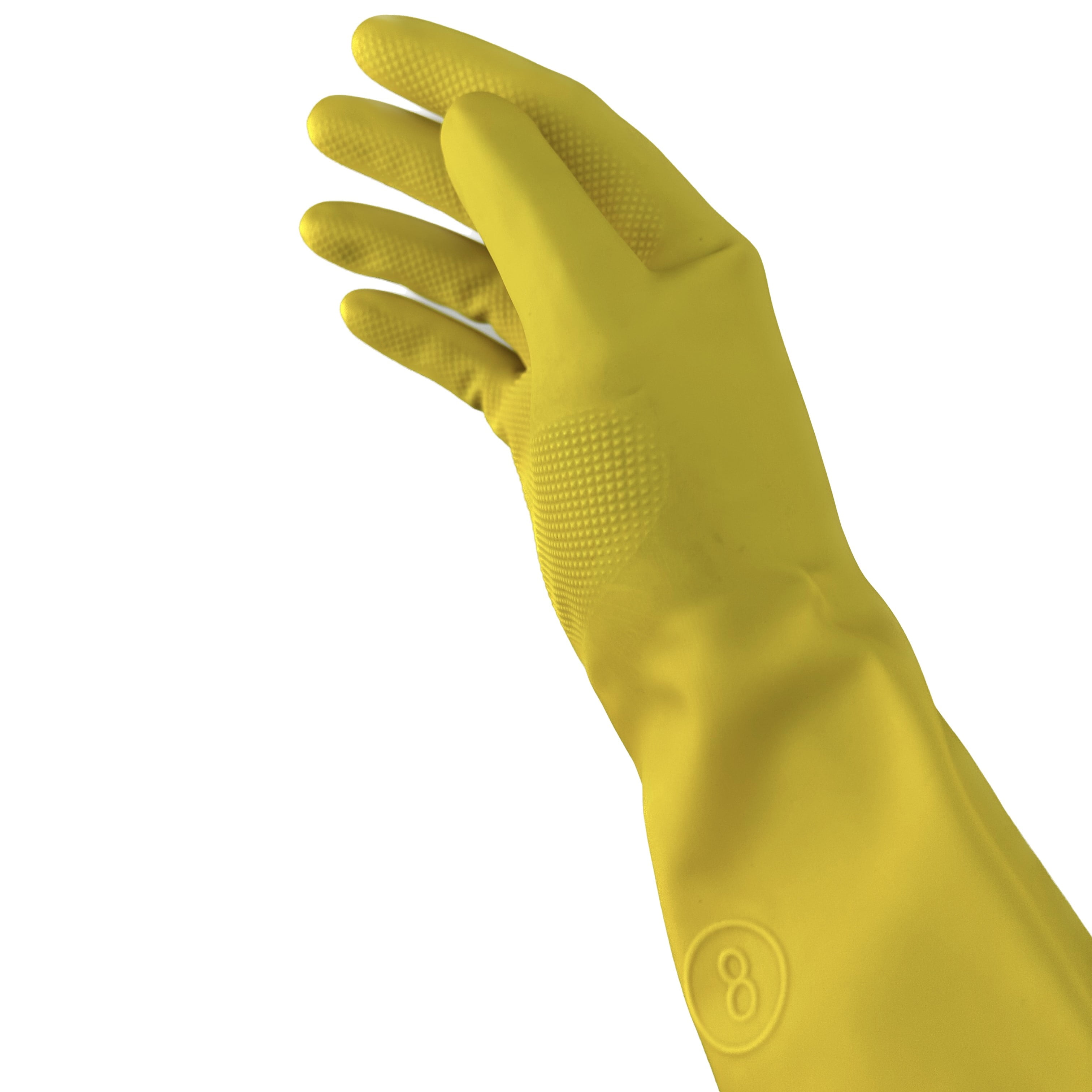 Casa Limpia Large Yellow Latex Gloves Walmart Business Supplies