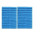 thumbnail image 1 of Casa Lino 26Pcs Washcloths (12" x 12") - 100% Cotton, 400GSM, Ultra Soft & Highly Absorbent (Mykonos Blue), 1 of 7