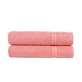 thumbnail image 1 of Casa Lino 2Pc Premium Bath Sheets (Extra Large) for Adults (72" x 36") - 100% Cotton, 400GSM, Ultra Absorbent (Soft Berry), 1 of 7