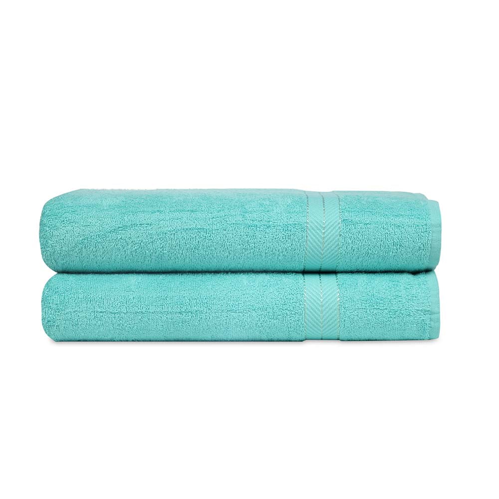 Casa Lino 36x72 Bath Sheets, Set of 2 | 100% Cotton Towels for Bathroom ...