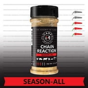 Casa M Spice Co® Chain Reaction® Season-All — Gourmet All Purpose Seasoning • Low Sodium • Low Salt • No MSG • Gluten Free • Keto Friendly BBQ Spices and Seasonings and Dry Rubs