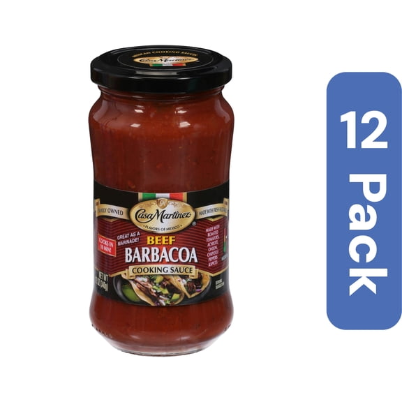 Casa Martinez Beef Taco Cooking Sauce 12 oz (Pack of 12)