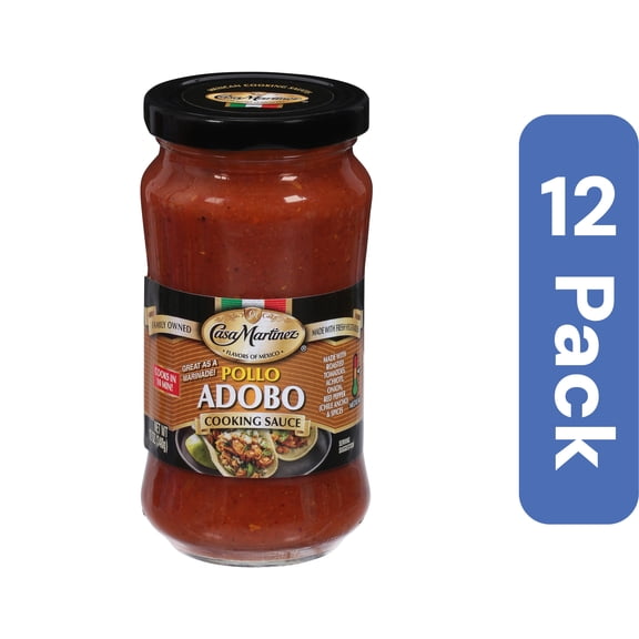Casa Martinez Cooking Chicken Taco Sauce 12 oz (Pack Of 12)