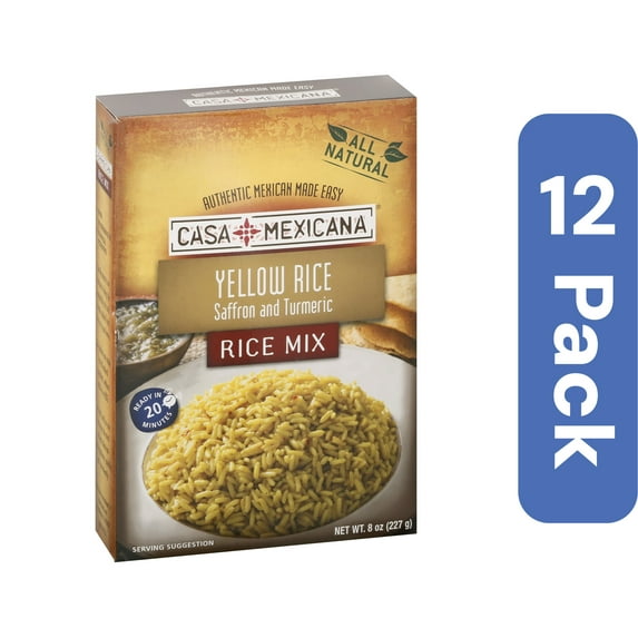 Casa Mexicana Yellow Rice 8 oz (Pack of 12)