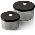 thumbnail image 1 of Casa Origin Microwavable Food Containers with Lid, 2 Pieces - Round (Black), 1 of 10