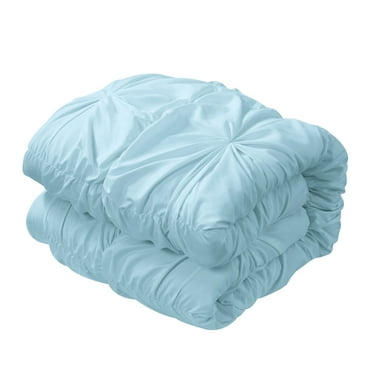 Casa  Pintuck 3pc Coverlet Set Light Blue King