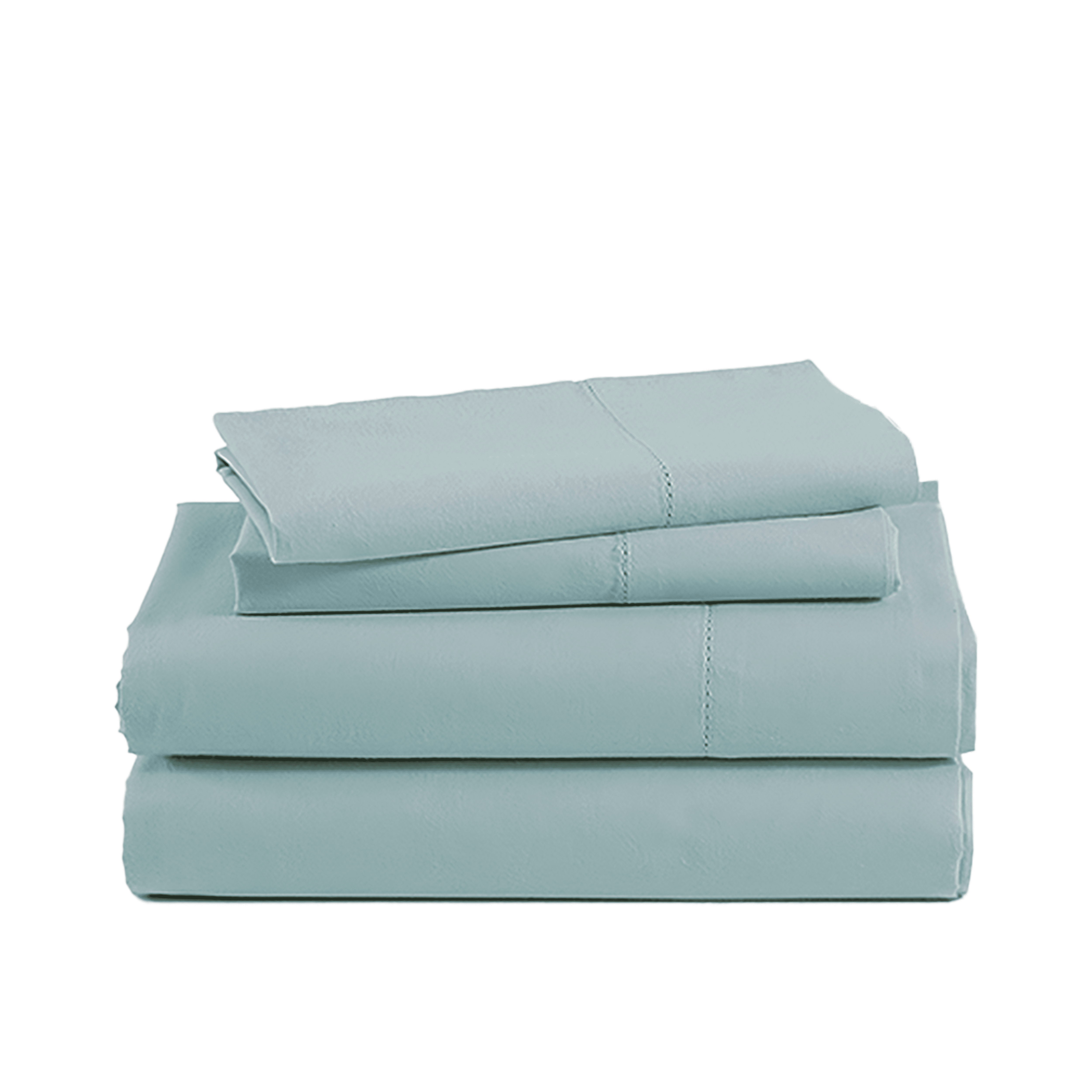 Casa Platino 100 Cotton 4 Piece Percale Full Size Bed Sheets Set, Fits
