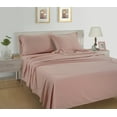 Casa Platino 100 Cotton Full Size Bed Sheet Set of 4, Fit Mattress