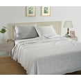 Casa Platino 100 Cotton 4 Piece Pure Percale King Size Bed Sheets Set
