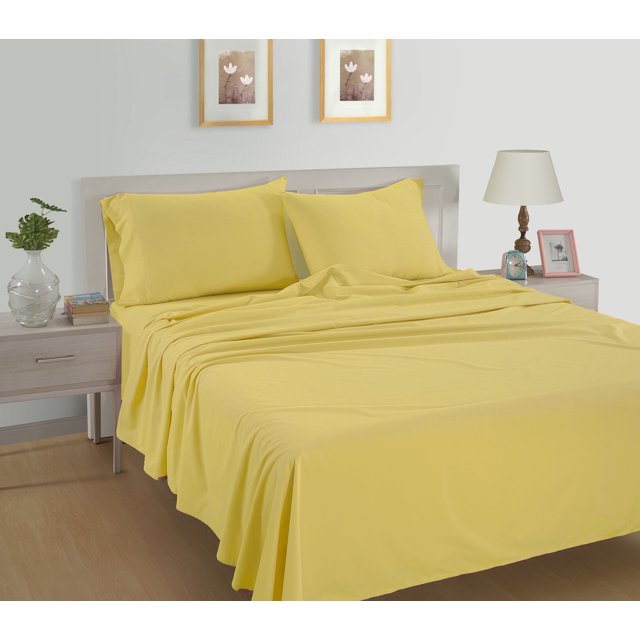 Casa Platino 100 Long Staple Cotton 4 Piece Pure Percale Queen Size