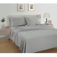 thumbnail image 1 of Casa Platino 100% Long Staple Cotton Standard Size Pillow Case with Envelope Closure, Set of 2 - Silver, 1 of 5