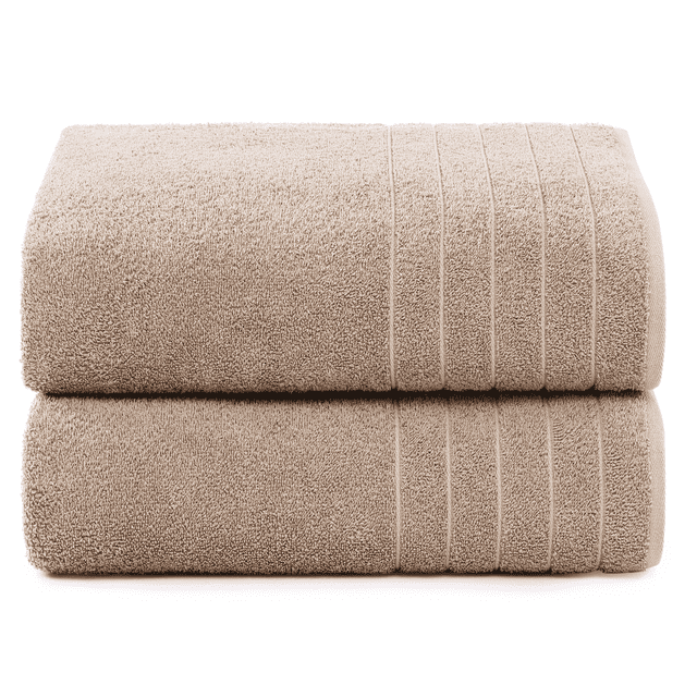 Casa Platino 2 Pack Large Bath Towels (30"x 60"), 100% Ringspun Cotton Towels, Soft & Absorbent ...