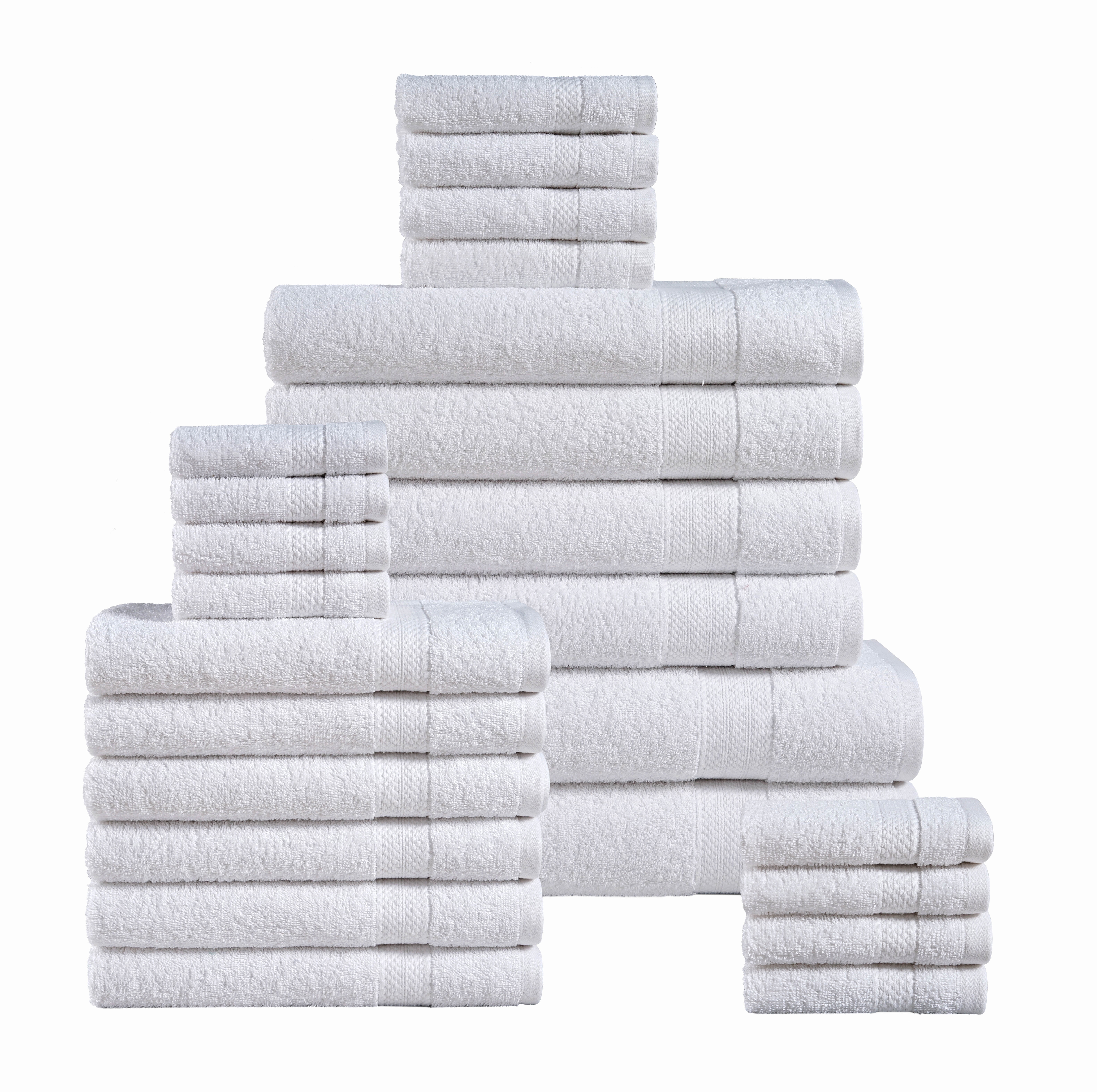 LANE LINEN Luxury Bath Towels Set- 100% Cotton Bathroom Towels, Zero Twist,  Quick Dry Shower Towel, Extra Aborbent Bath Towel, Super Soft, 6 Bath