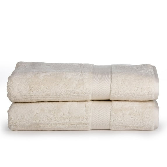Casa Platino Aerosoft Premium Combed Cotton 710 GSM 2 Piece Oversized Bath Sheets