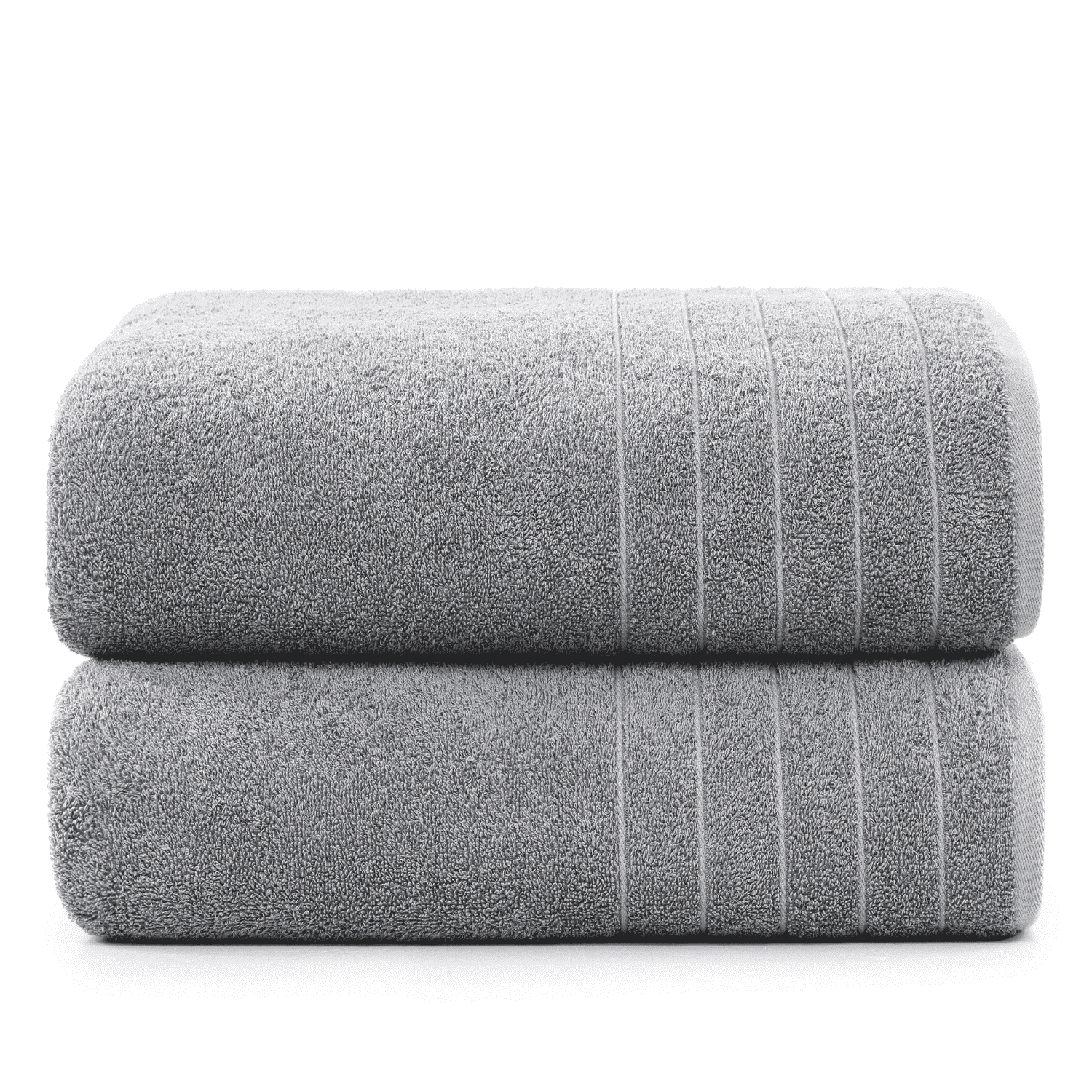 Casa Platino Bath Sheet 2 Pack - Large Bath Towels, Soft Cotton Bath Sheets, Quick Dry & Oversized, 36"x72", Ideal for Spa Days at Home - Ultimate Grey - Walmart.com