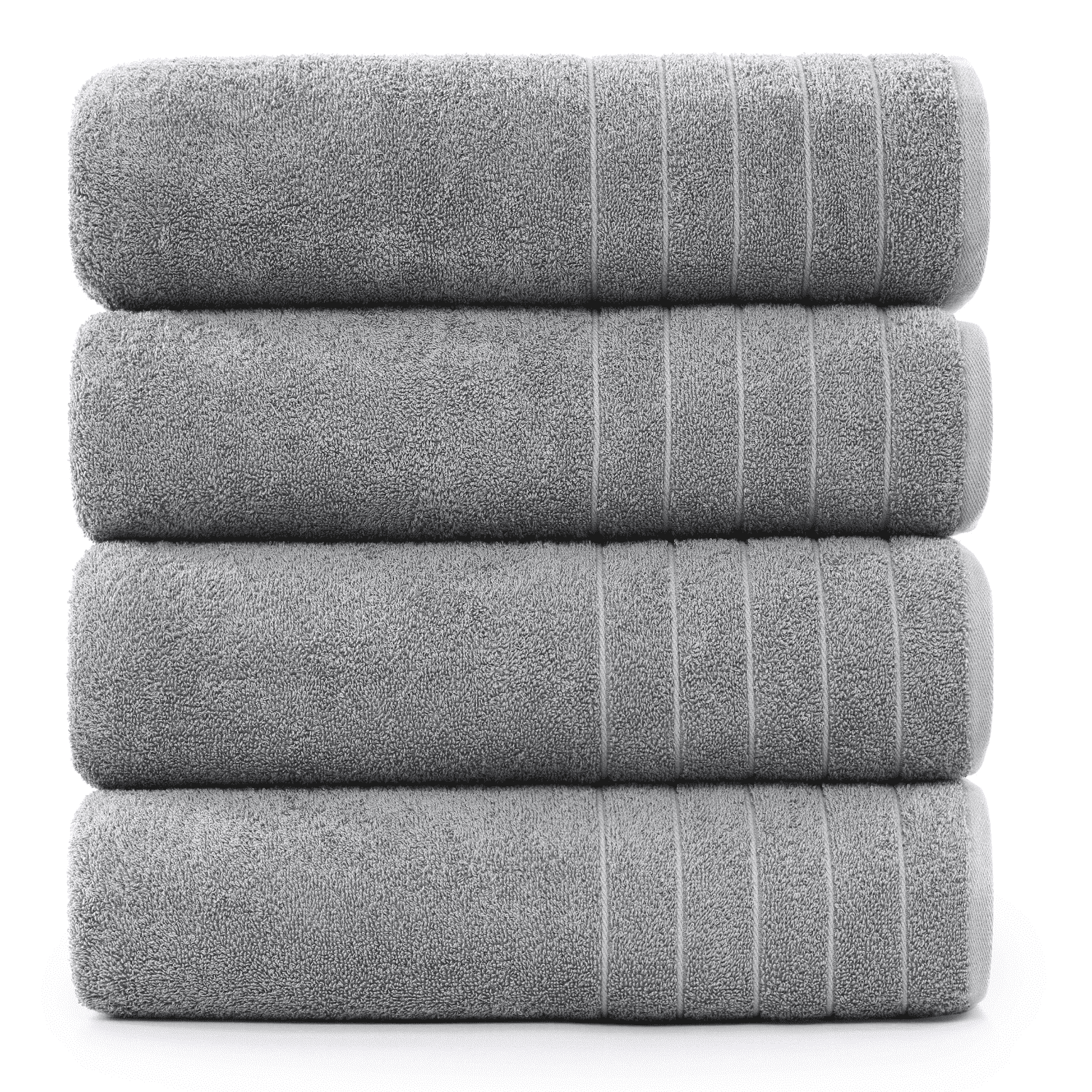 "Casa Platino Large Soft 4-Pack Bath Sheet Towels, 36""x72"", 100% ...