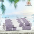 thumbnail image 1 of Casa Platino Hammam Beach Towels 2 Pack, Quick Dry & Sand Free, Lightweight Cotton Towels for Travel, Pool Towels, and Summer Beach Trips – Day Break, 1 of 4