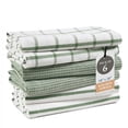 thumbnail image 1 of Kitchen Towels Set - Pack of 6 Cotton Dish Towels for Drying Dishes, 18”x 28”, Kitchen Hand Towels, Quick Drying Kitchen Towel Set - Olive, 1 of 9