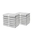 thumbnail image 1 of Kitchen Towels Set - 100% Pure Cotton Super Absorbent Hand Towel, Grey Tea Towels, Soft & Durable, Pack of 12 – 15”x25”, Grey Chambray, 1 of 7
