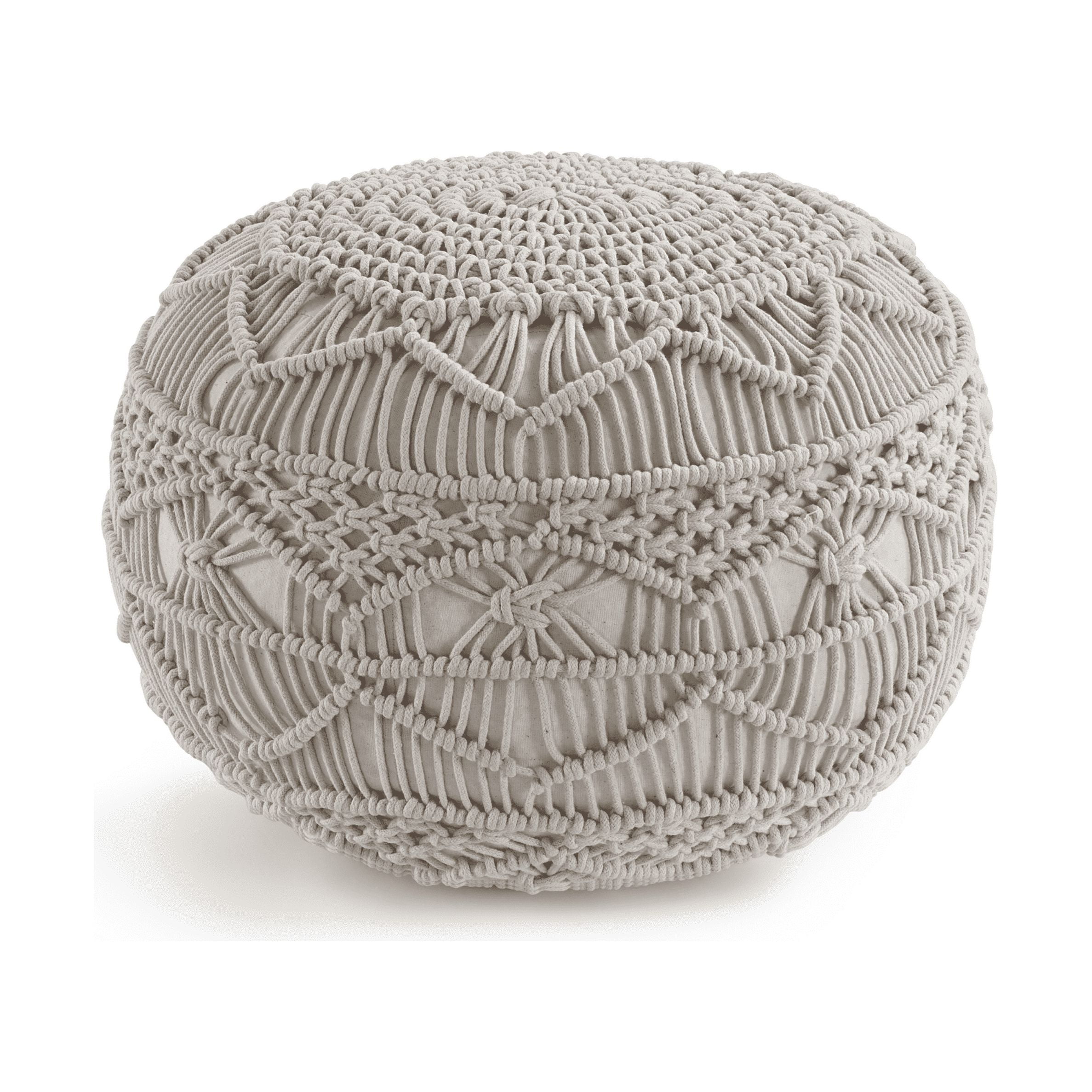 Casa platino pouf deals