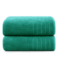 thumbnail image 1 of Casa Platino Quick Dry Bath Towels Set of 2 - Extra Large, Soft Towels for Spa, Gym, Home & Everyday Use - Emerald, 1 of 7