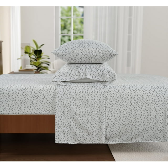 Casa Platino Twin Size Bed Sheets Set Washed UltraSoft Microfiber